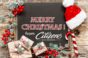 Merry Christmas video from Citizens Bank Minnesota